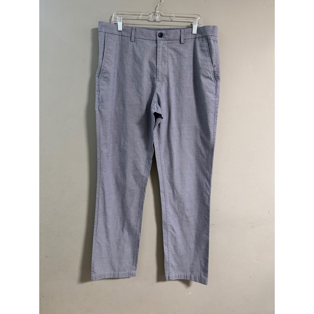 Banana Republic Aiden Fit‎ Chinos Mens 36x34 Blue Cotton Slim Leg Pants